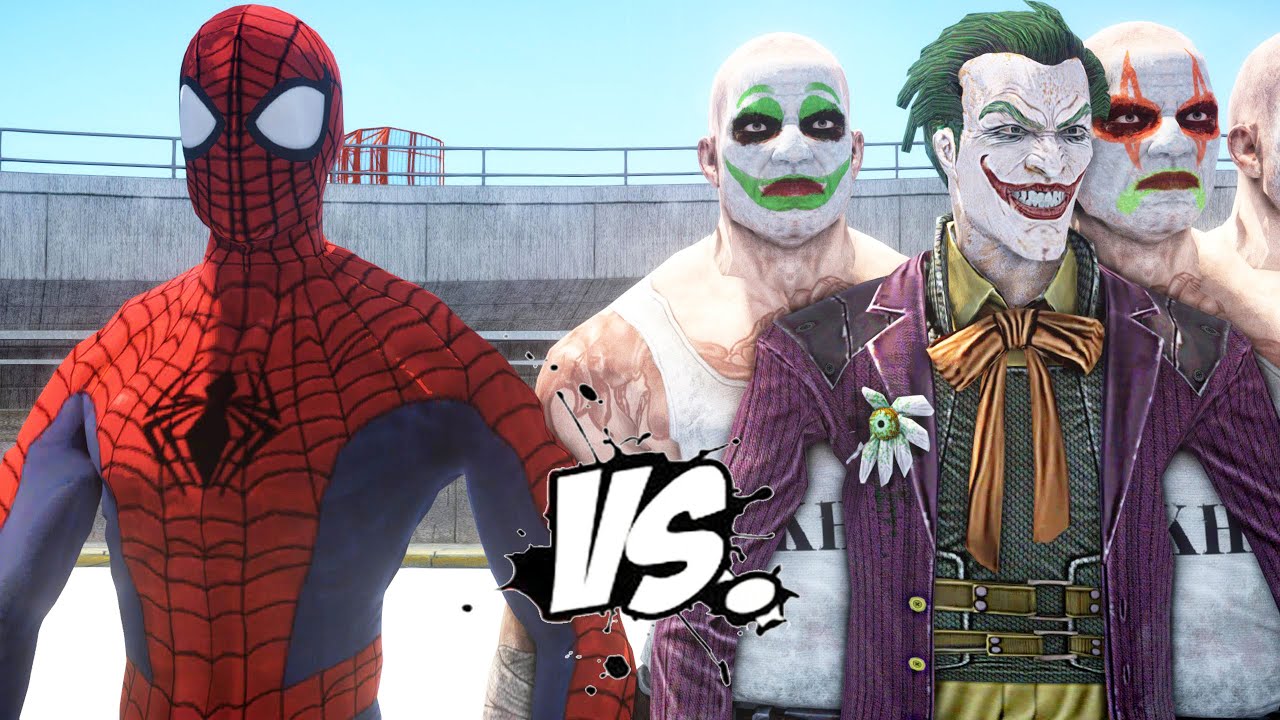 Spiderman vs Joker - Epic Superheroes Battle | Death Fight