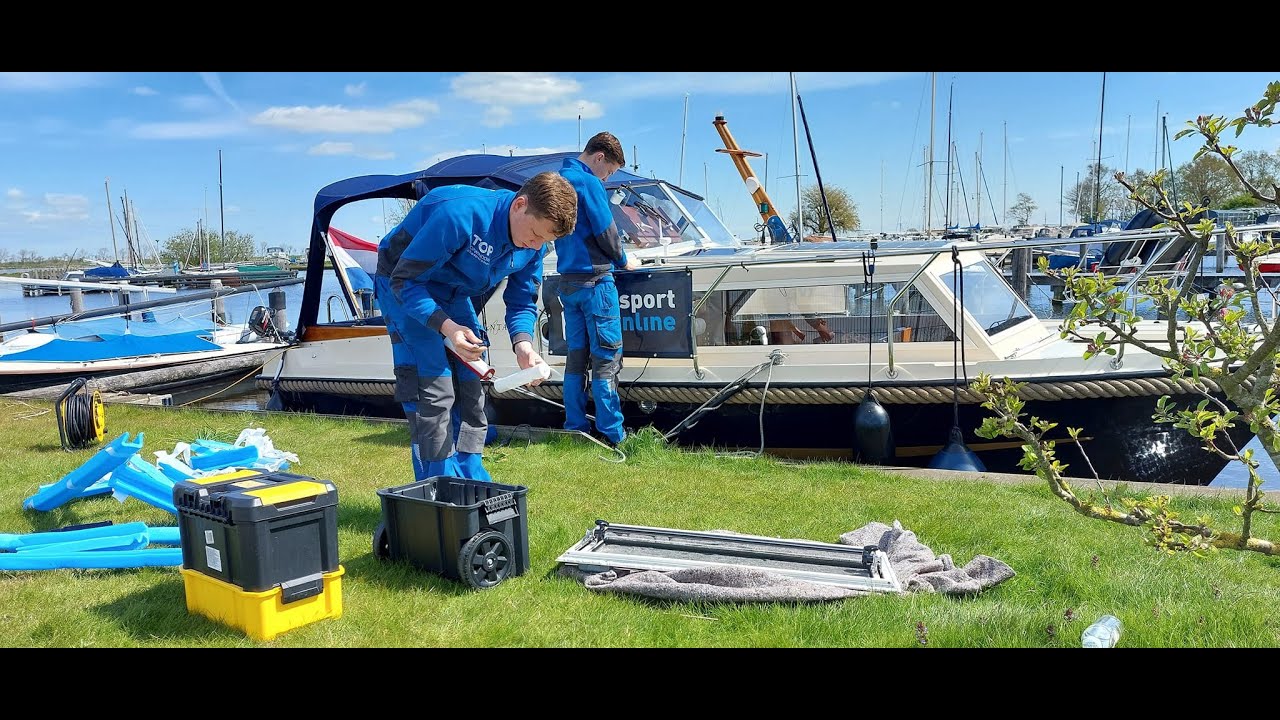 BOOTKLUSSEN Hoe vervang je ramen kajuit met TOPwindows?