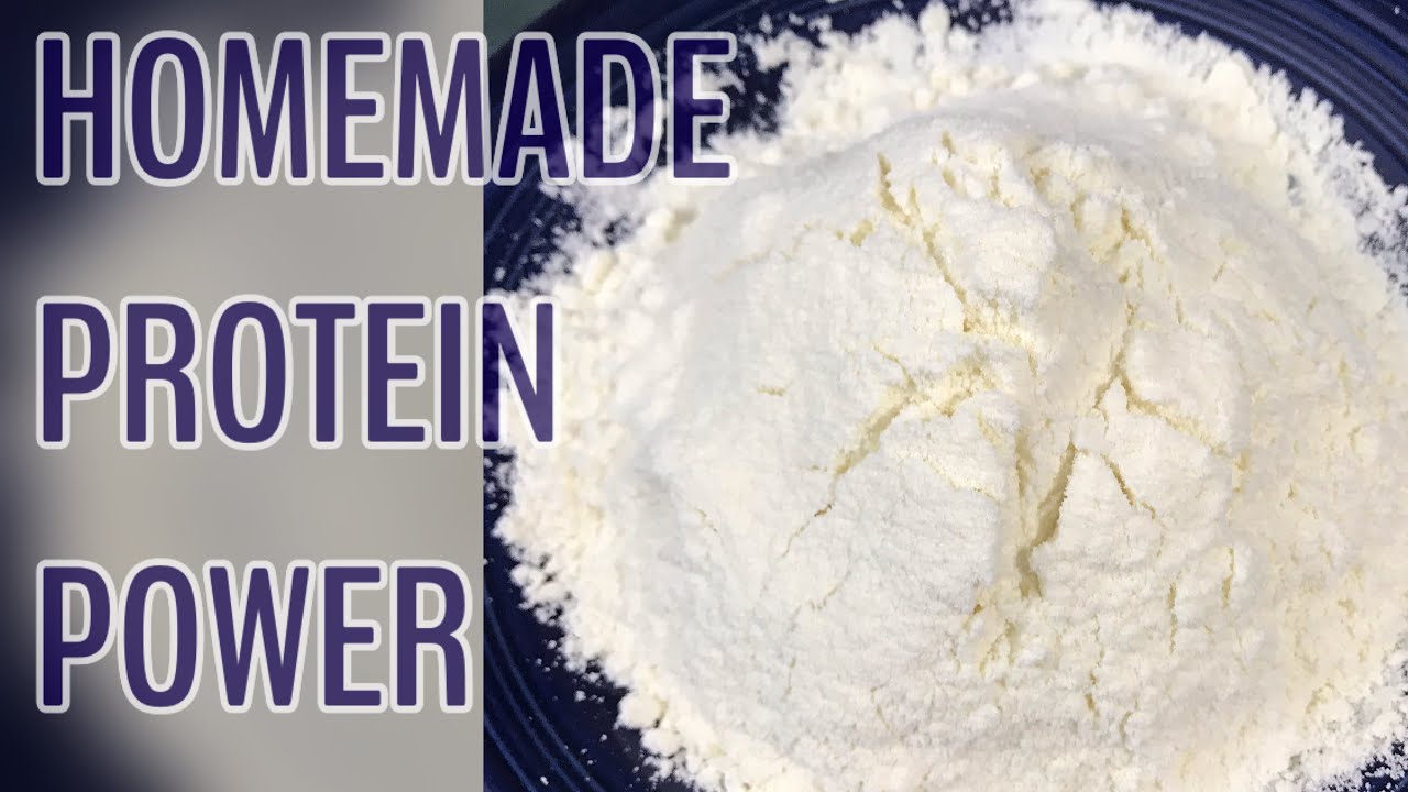 HOMEMADE PROTEIN POWDER