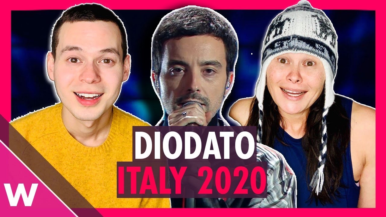 Italy Eurovision 2020 reaction | Diodato Fai rumore (Sanremo WINNER)