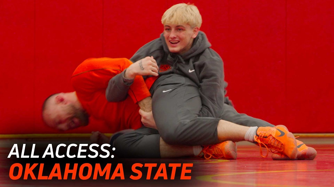 Inside a D1 Wrestling Practice With Oklahoma State | Last Workout Before 2026 NCAA's