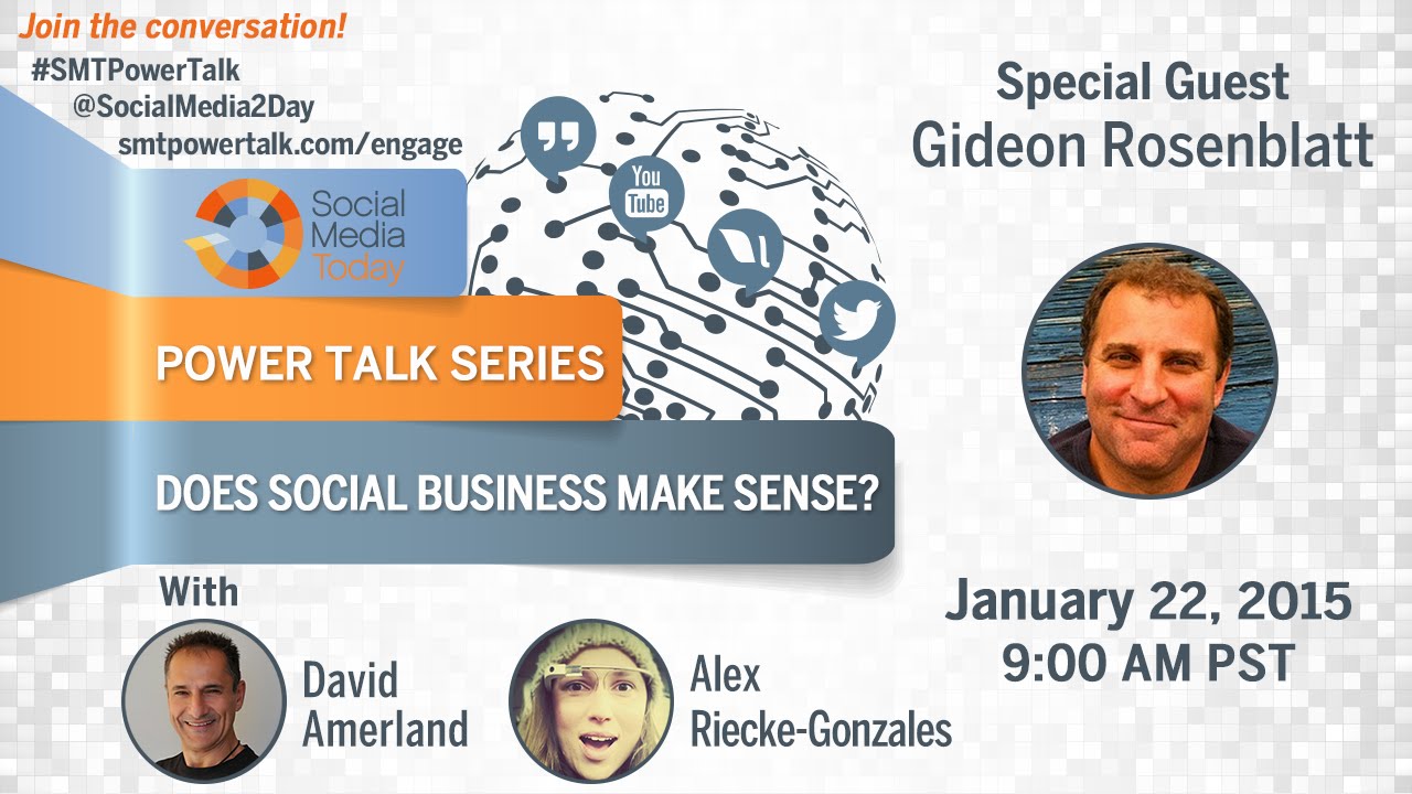 SMTPowerTalk with Gideon Rosenblatt | Engagement Broadcast