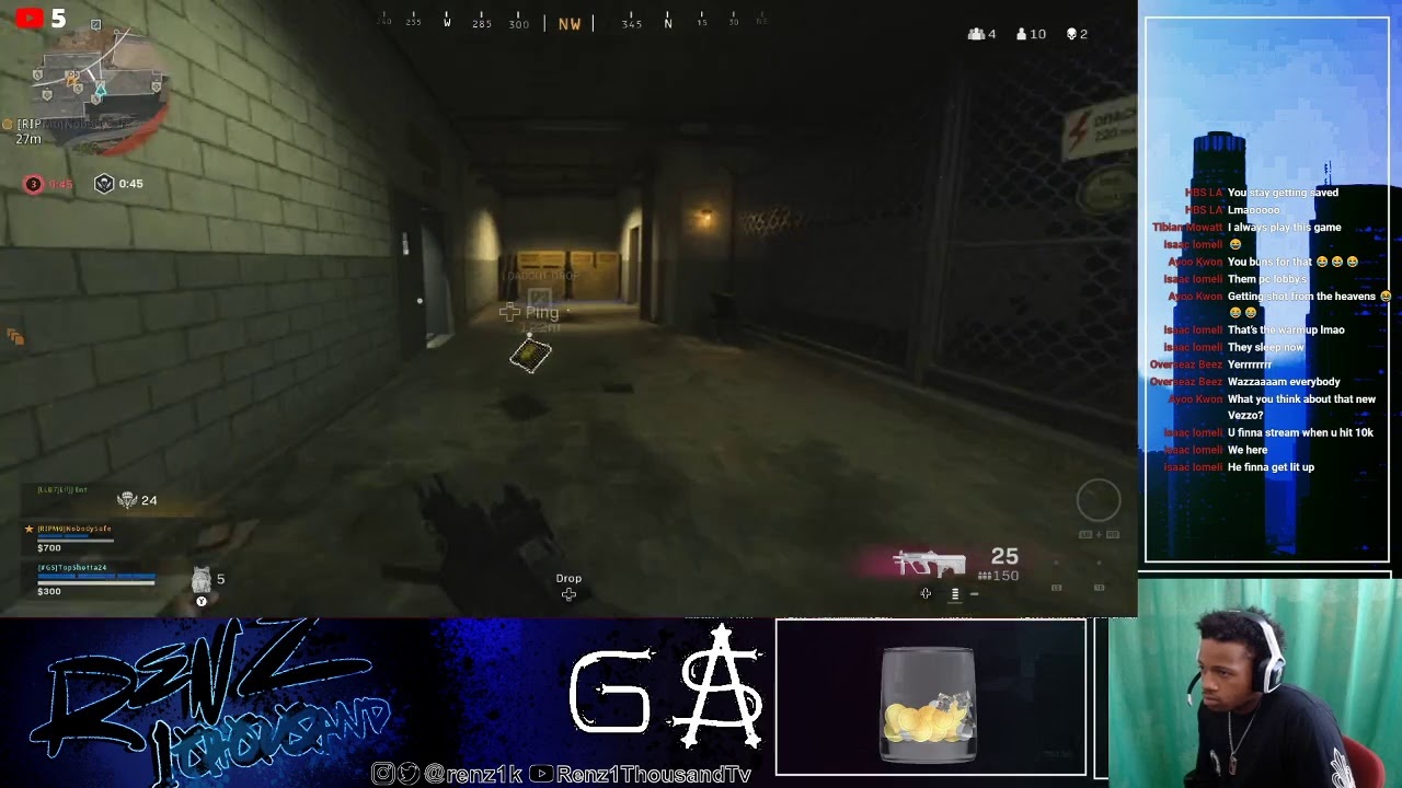 Rebirth Resurgence Trios Warzone Live | Renz1kTV
