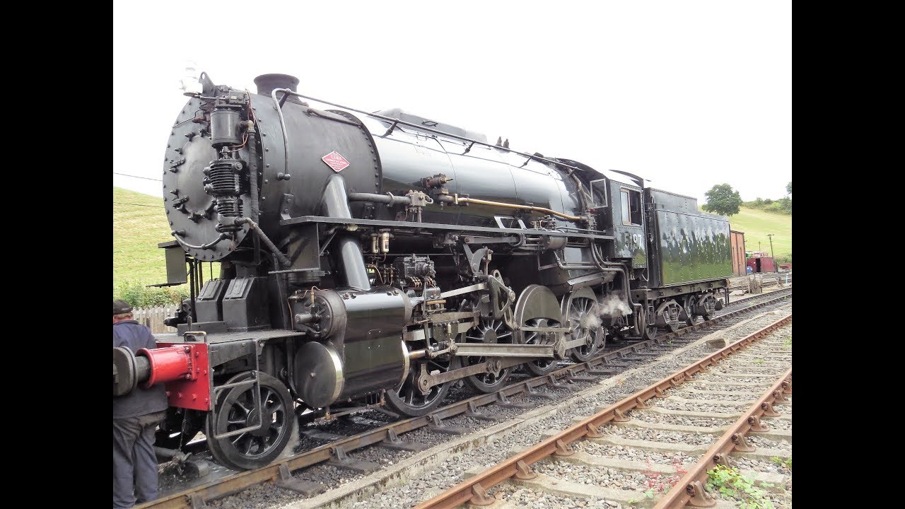 The Churnet Valley Railway with USATC S160 5197