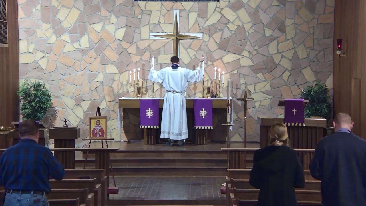 Midweek Evening Prayer Service---Service of Light--February 25th, 2026.  Live!