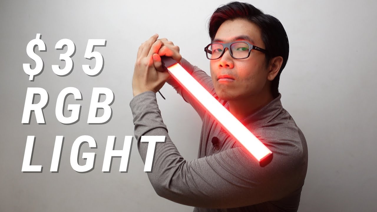 Awesome $35 LIYADI RGB Tube Light Wand | YouTube Gear