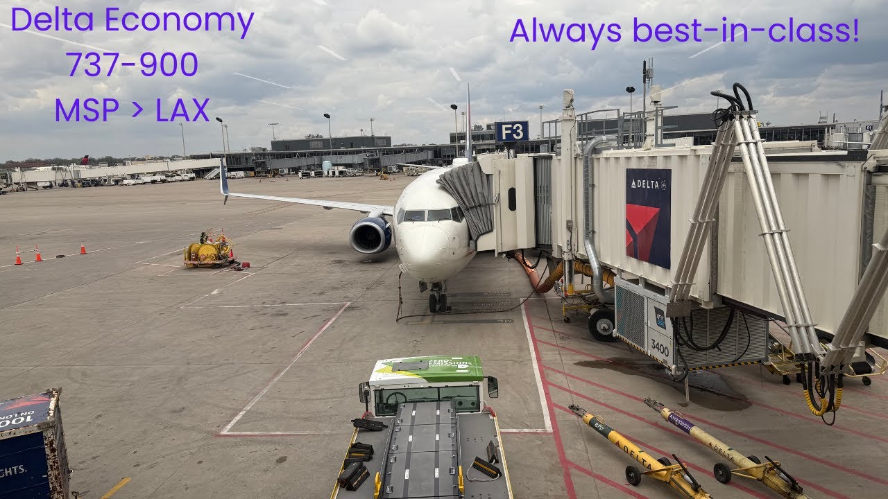 Delta 737-900 Economy. Could it get better? No, it's perfect