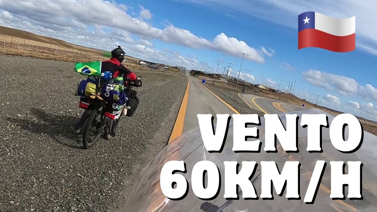 O vento MAIS FORTE que já pegamos NA RUTA | Tierra del Fuego / Chile - ep83