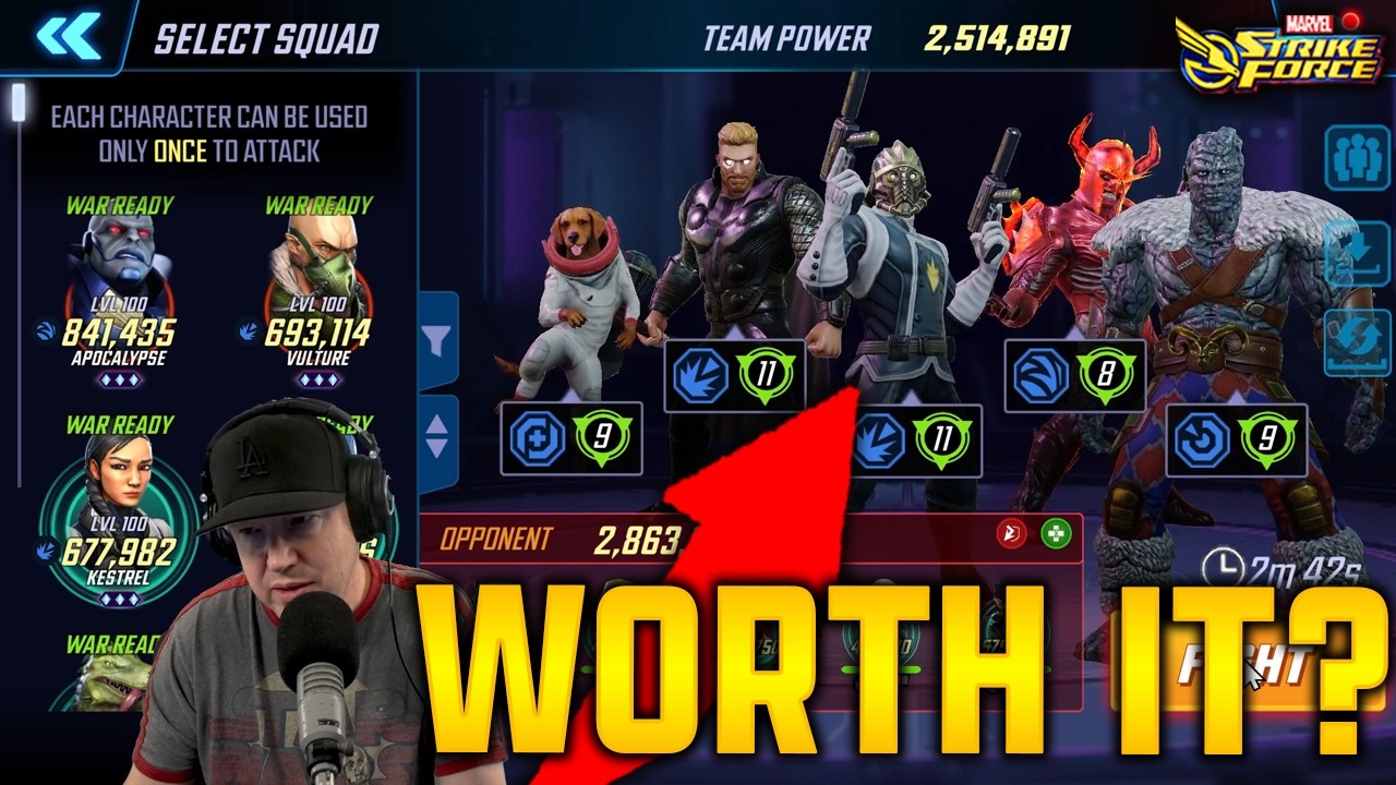 IS KNOWHERE WORTH UPGRADING? - MARVEL Strike Force - MSF