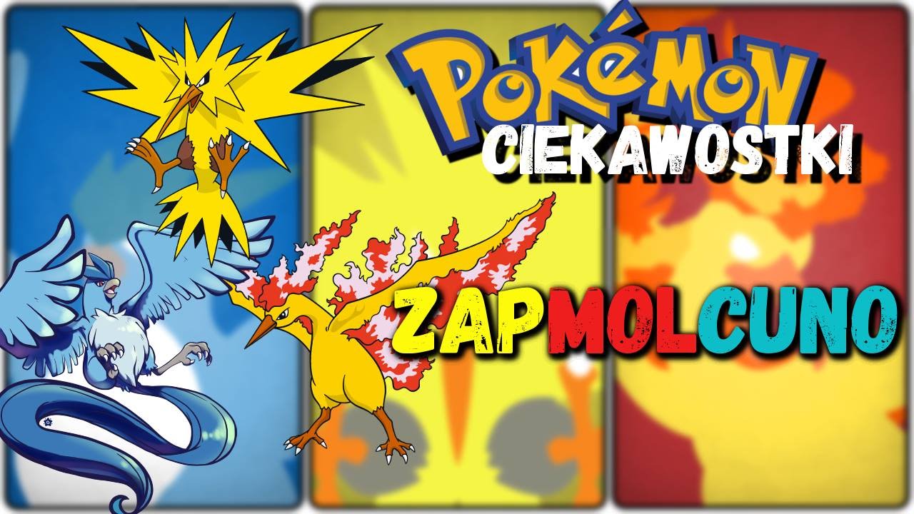 Zapmolcuno? | Pokemon Ciekawostki #15 - Legendarne ptaki