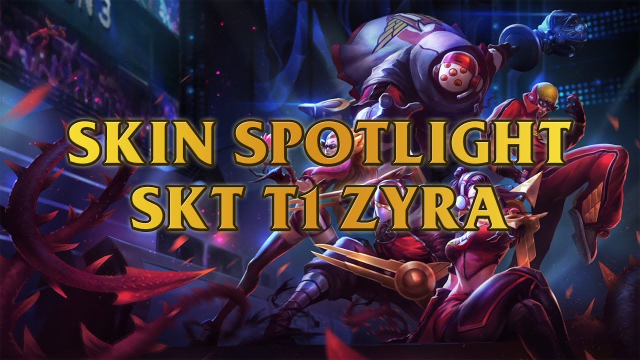 SKT T1 Zyra Skin Spotlight PBE