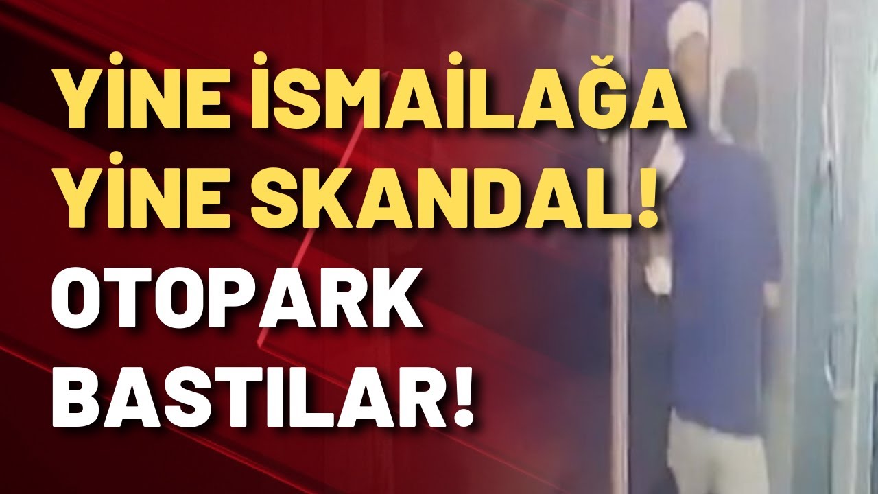TARİKAT MENSUBU OTOPARK BASTI! GÖRÜNTÜLER HALK TV'DE!