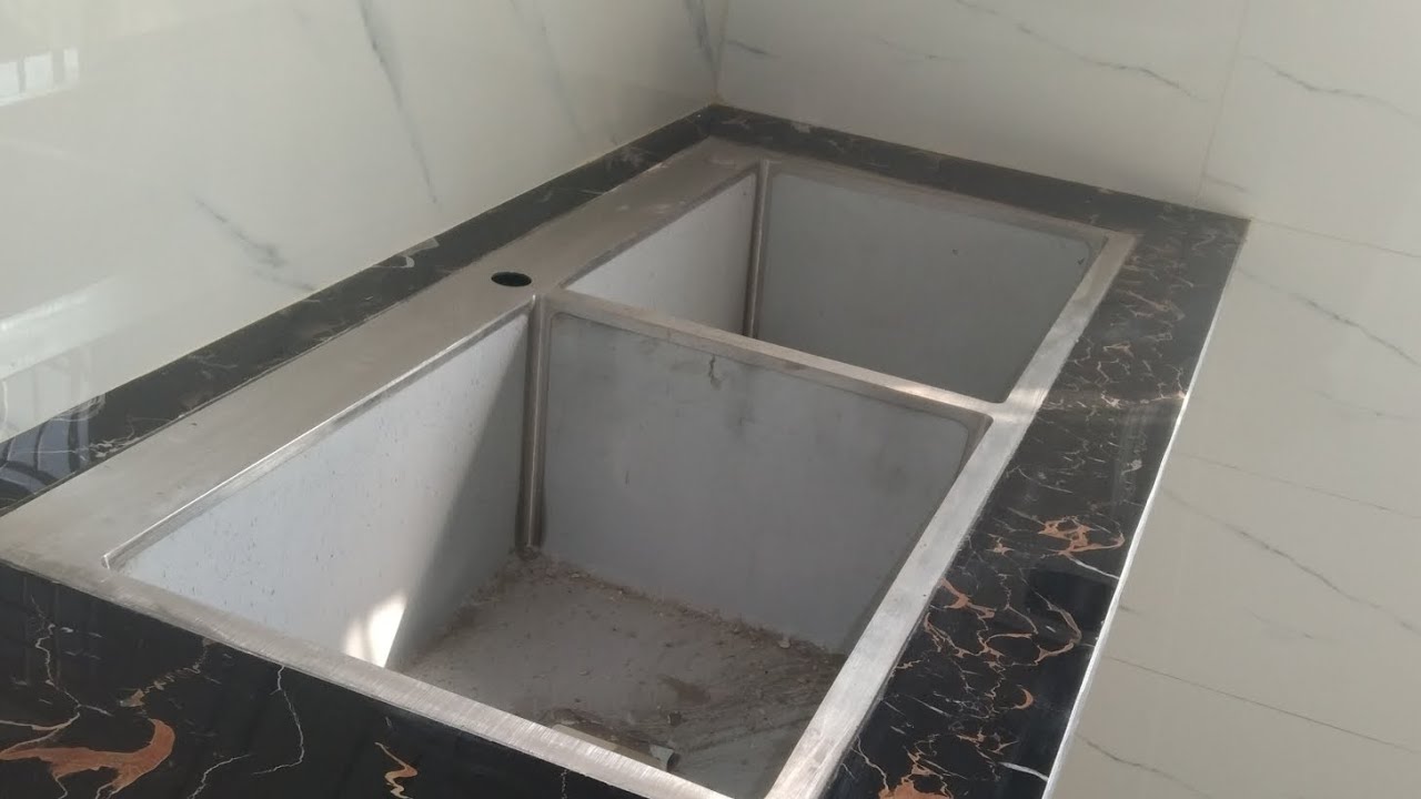 kitchen sink fitting in garnite II                 kitchen sink design granite ll