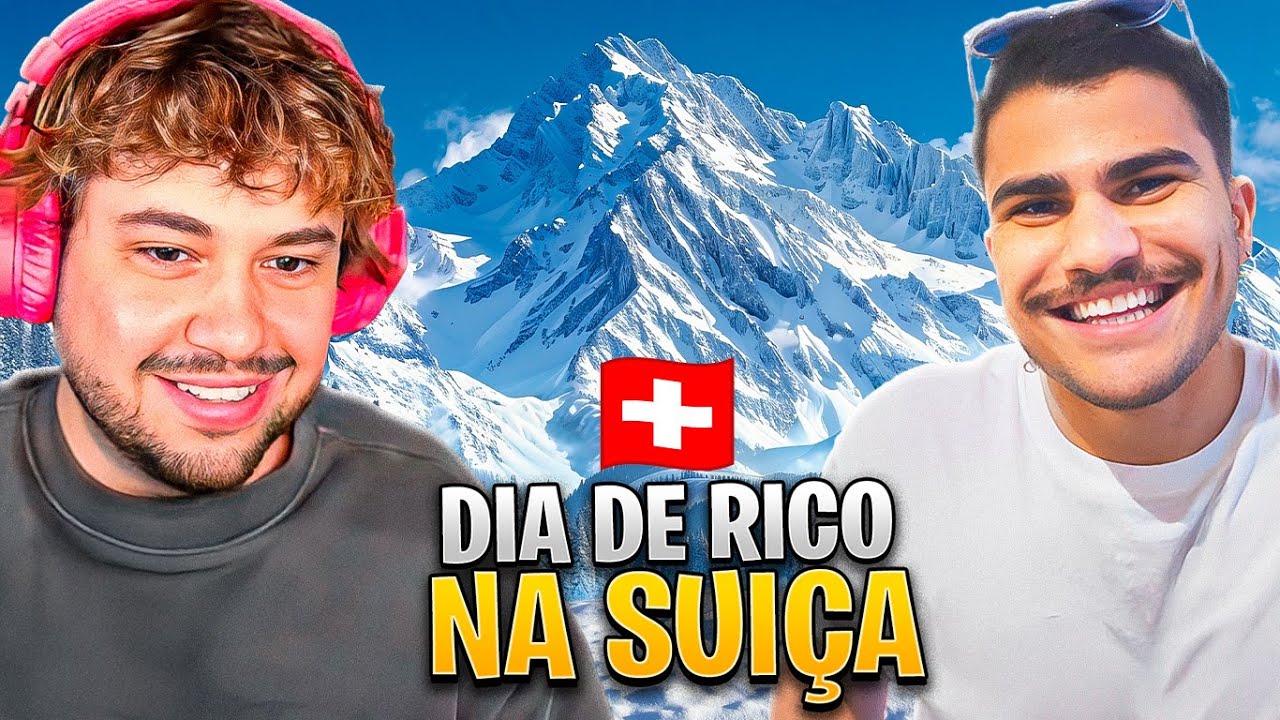 COMO É UM DIA DE RICO NA SUIÇA COM O LACTEA!