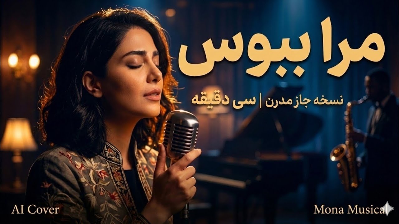مرا ببوس – ۳۰ دقیقه جاز مدرن فارسی | اجرای احساسی و نوستالژیک (مونا موزیکال)