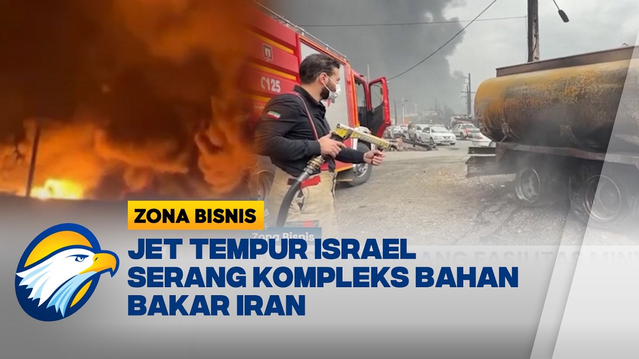 AS-Israel Serang Fasilitas Minyak Iran - [Zona Bisnis]