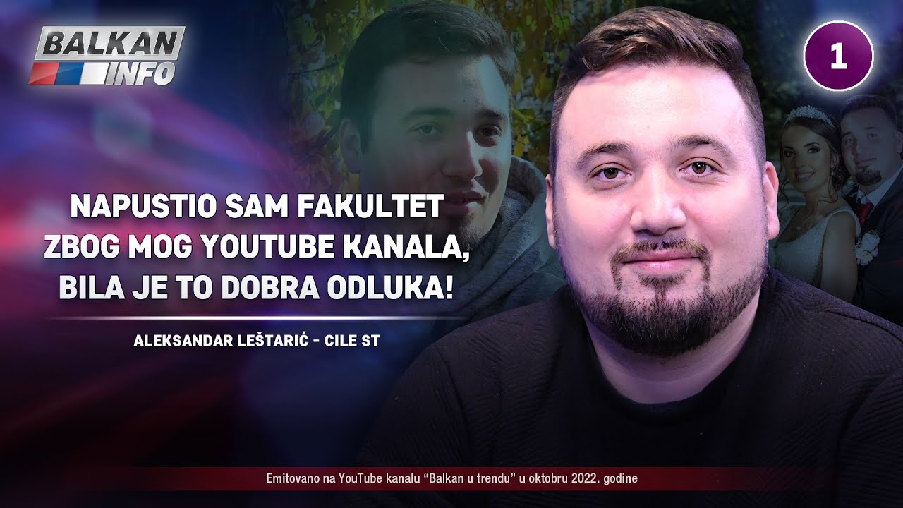 INTERVJU: Cile ST - Napustio sam fakultet zbog YouTube, bila je to dobra odluka! (25.10.2022)