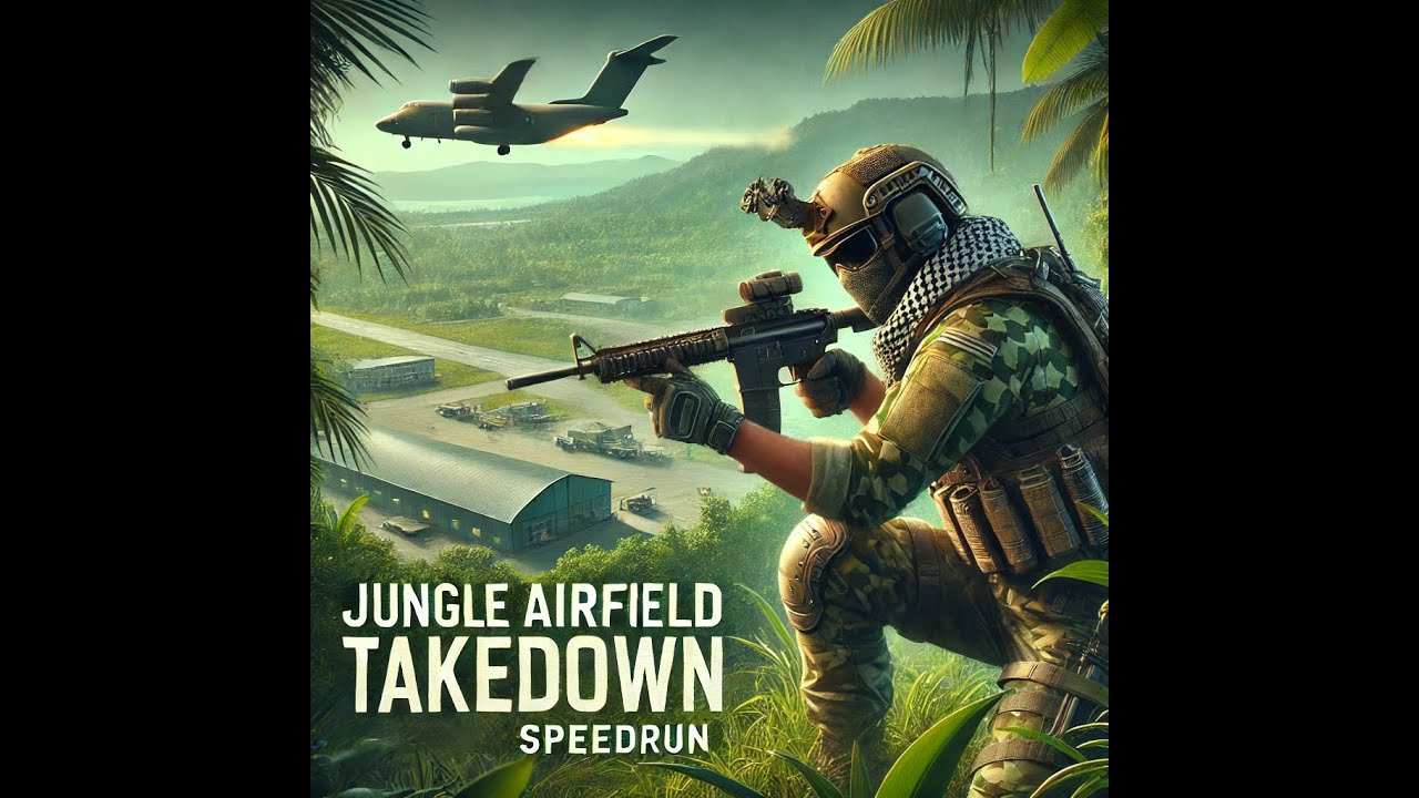 Delta Force: Black Hawk Down - Jungle Airfield Takedown - Any% Easy - 7:30