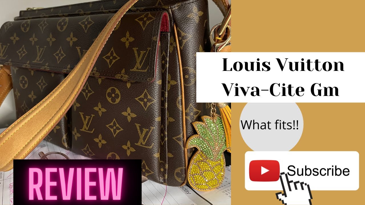 Louis Vuitton Viva-Cite GM Review.  What fits inside?  Pros and Cons.