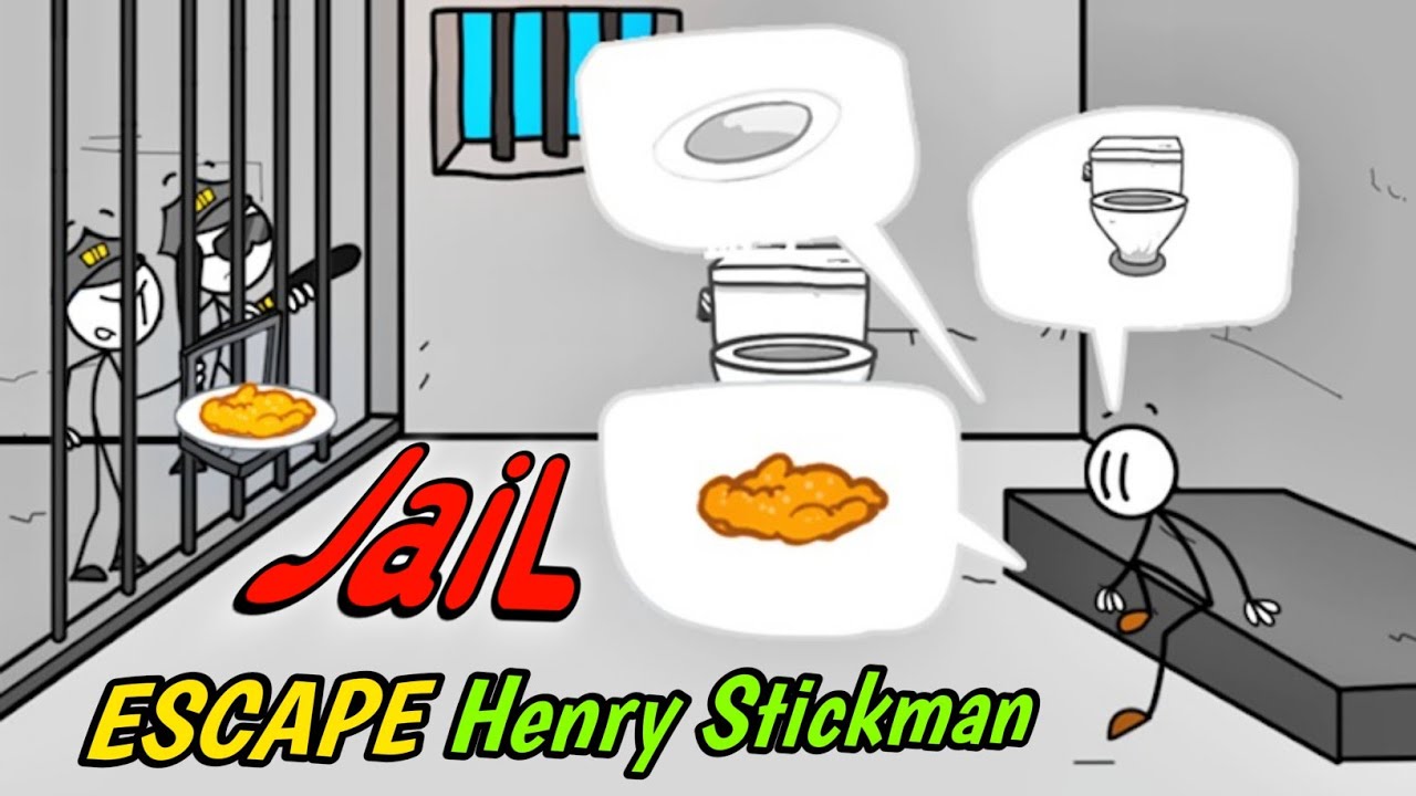 Henry Stickman Jail Escape Complete Gameplay (Android/iOS)