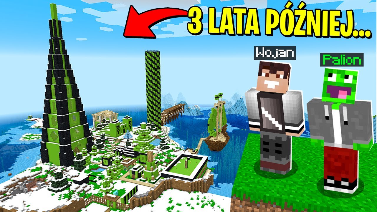 WR&Oacute;CILIŚMY na PALIONOWICE po 3 LATACH w Minecraft! *wspomnienia*