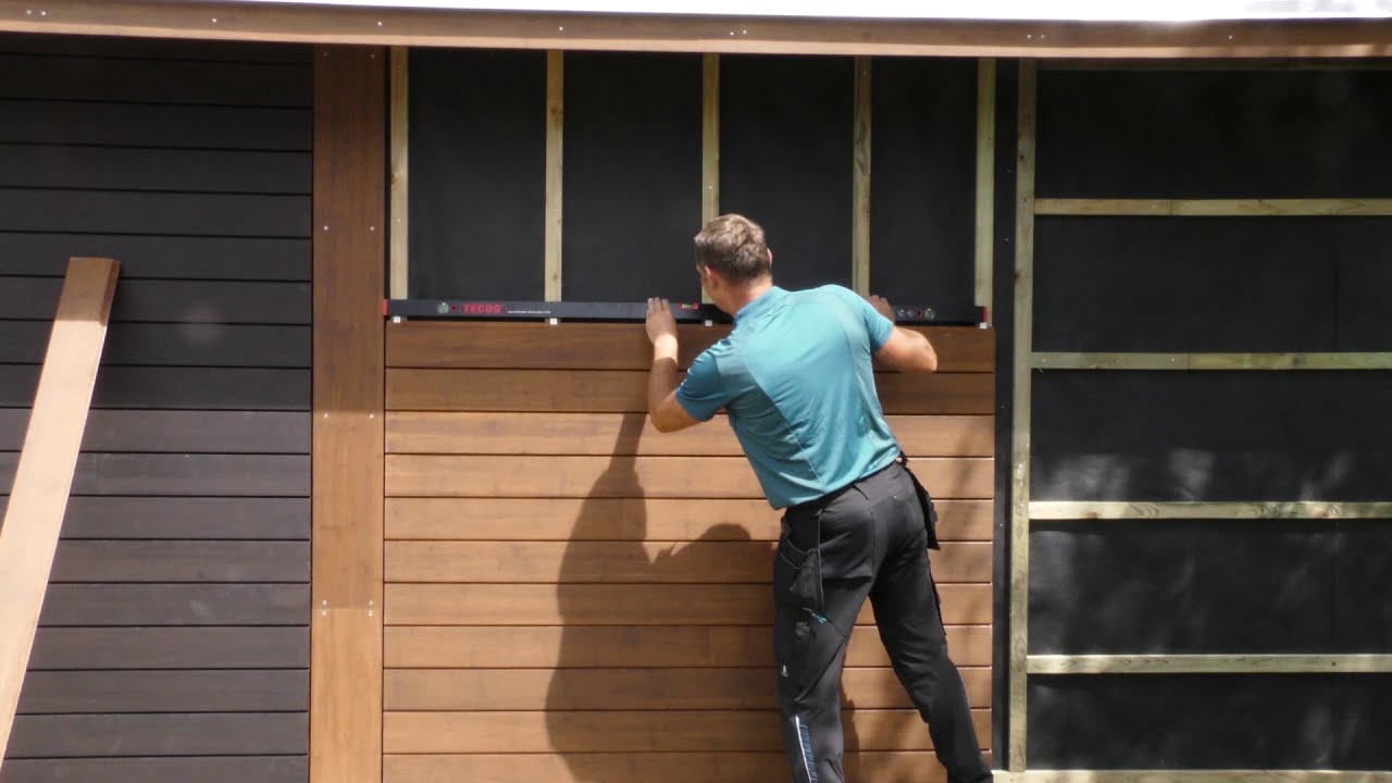 Holse & Wibroe FSC 100% Bambus FacadePlank Pro&trade; Montering