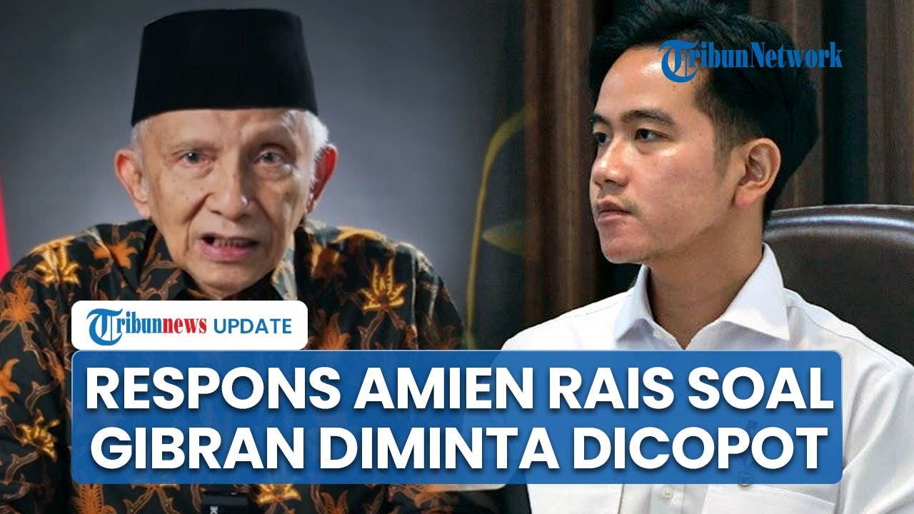 Amien Rais Soroti Tanggapan Prabowo soal Wacana Pencopotan Wapres Gibran: Masih Dibayangi Jokowi