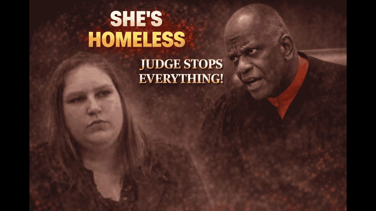 She’s Homeless… Judge Stops Everything in Emotional Eviction Hearing
