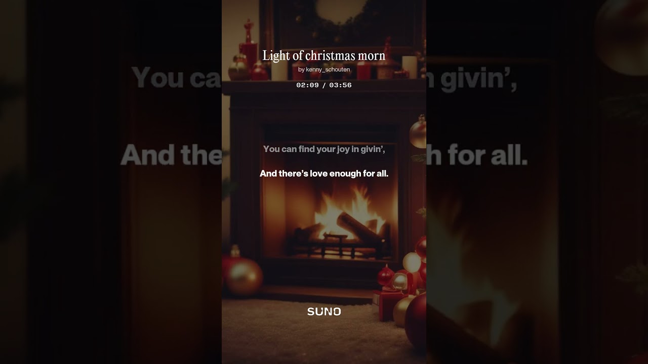 Light of christmas morn