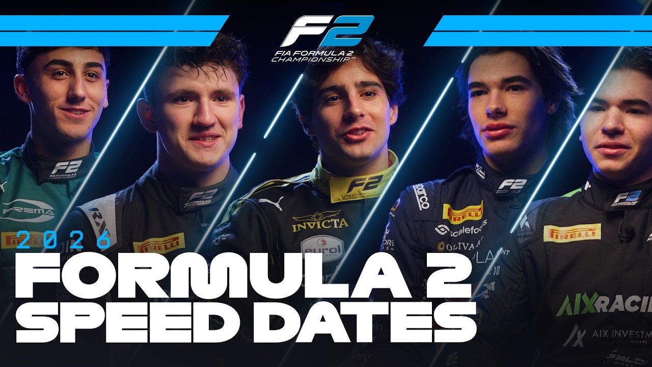 Speed Dating With The 2026 F2 Grid!