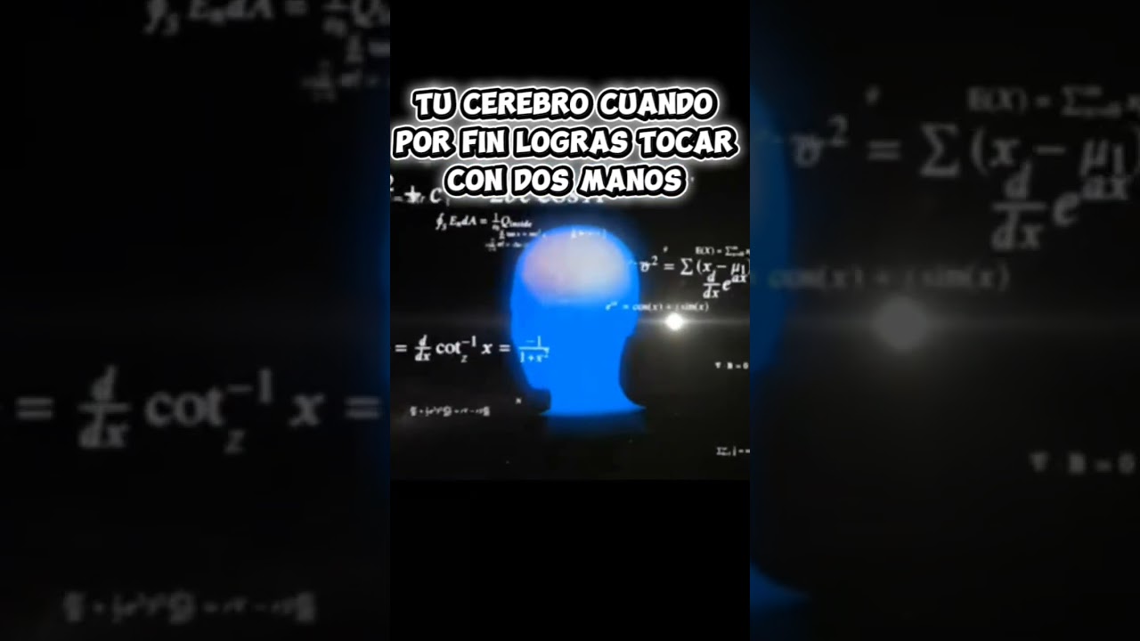 tu cerebro cuando por fin logras tocar con dos manos 