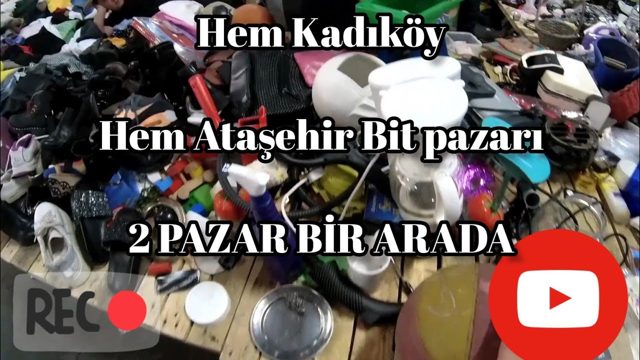 Ataşehir Ve Kadıköy BİT PAZARI Neler Bulduk?2 Pazar Aynı Videoda #trending #new #like #bitpazari(98)