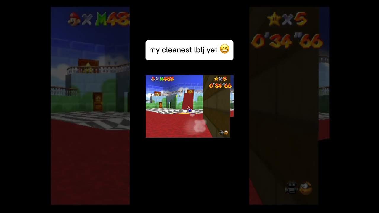 yahoo #sm64 #mario #speedrun #blj #lblj