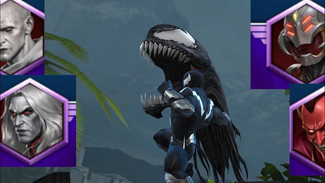 Venom t3 vs World boss legends.