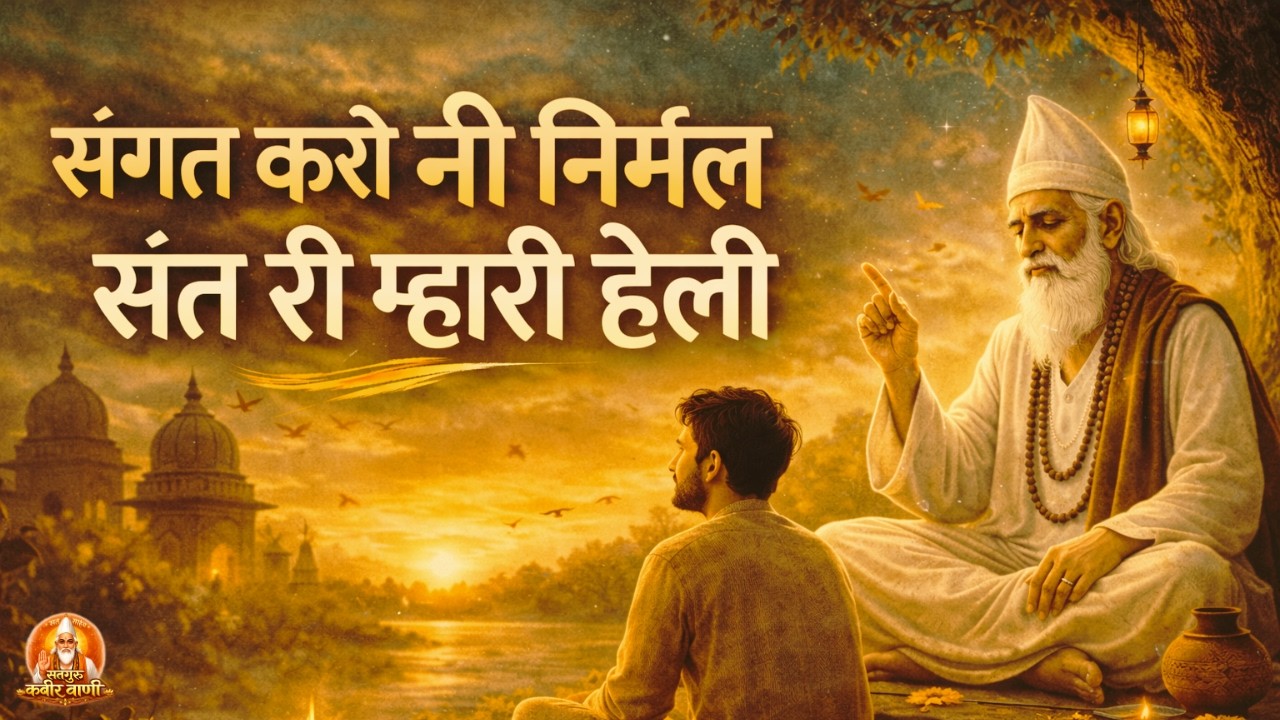 संगत करो नी निर्मल संत री म्हारी हेली | राजस्थानी भजन | संत संगत की महिमा | Bhajan #desibhajan