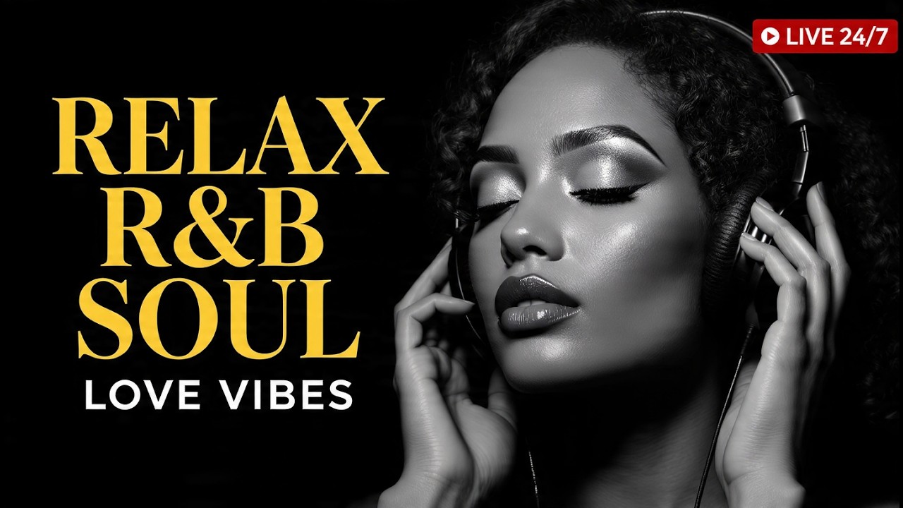 LIVE Chill Late Night R&B Soul 🌙 Smooth & Emotional Music for Stress Relief