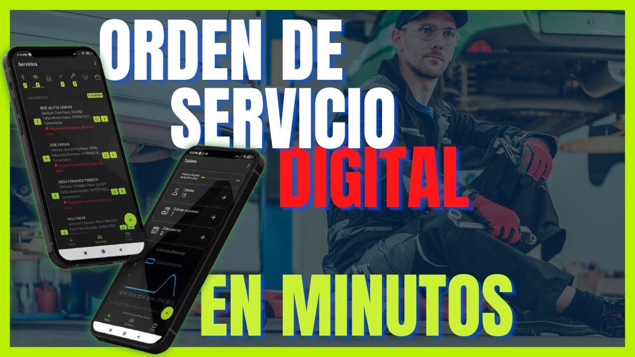 💥 ORDEN de SERVICIO DIGITAL 💥 SOFTWARE para TALLER MECANICO