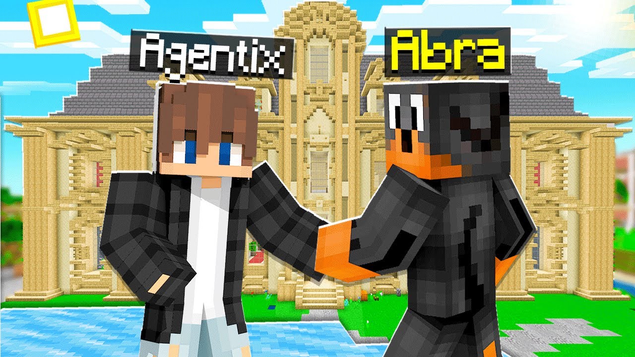 Czy KUPIĘ VILLĘ AGENTIX za 100.000 NETHERYTU w Minecraft? 😱(na sprzedaż)
