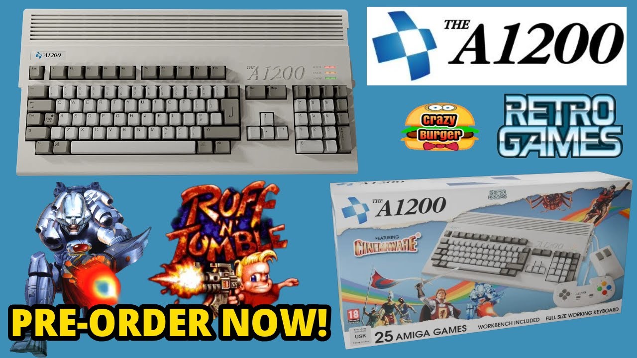 Полноразмерная Amiga THEA1200 теперь доступна для предварительного заказа на официальном сайте Re...