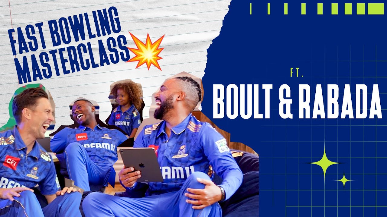 How to bowl like Trent Boult & Kagiso Rabada? 💪 | Fast Bowling Masterclass | #MICapeTown
