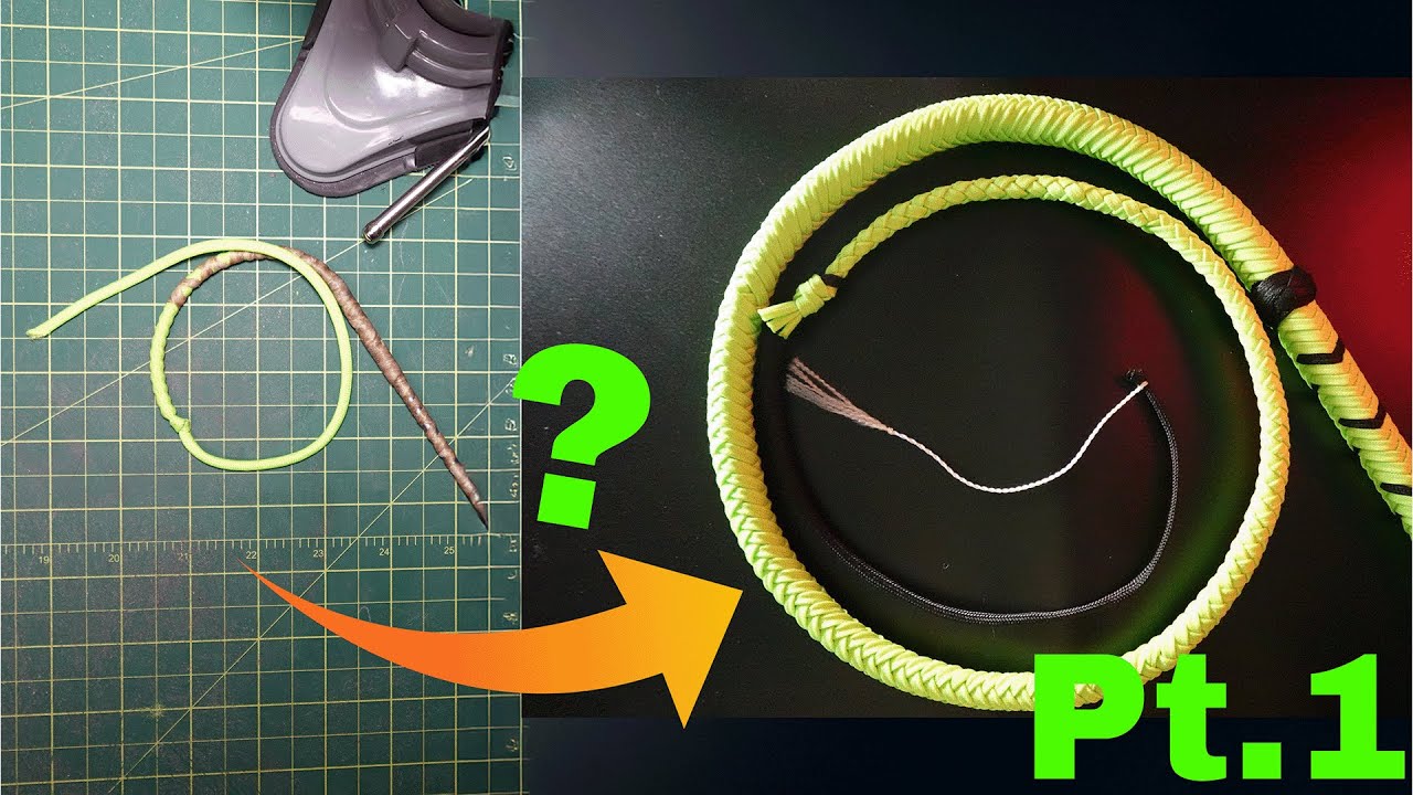 Making a 4ft Mini Bullwhip | Pt. 1