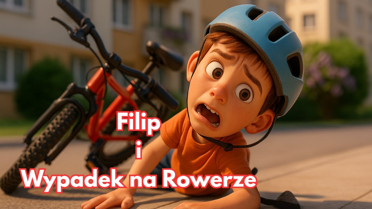 🚴‍♂️Filip i Wypadek na Rowerze - Bajka Do Słuchania Dla Dzieci Edukacyjna