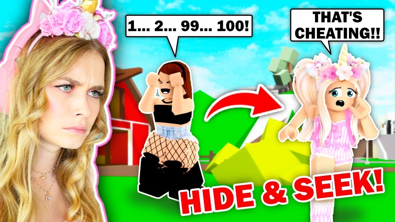 HIDE And SEEK With JENNA In Brookhaven! (Roblox)