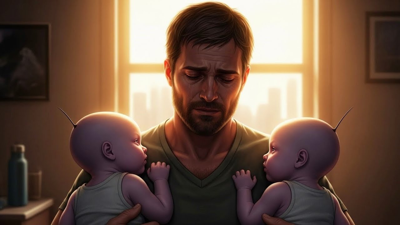 Human Single Dad Rescued Twin Alien Girls Left by Stepmom — Unaware They’d Become His Everyday