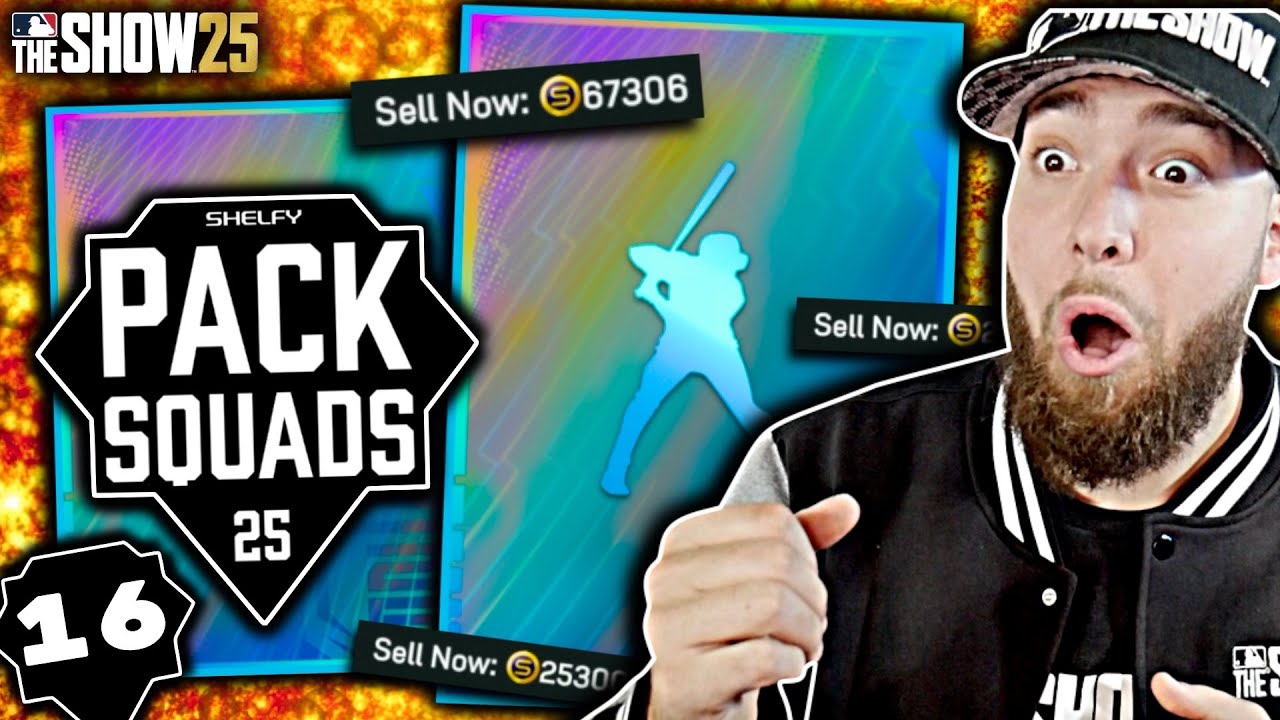 BACK TO BACK HUGE DIAMONDS! Pack Squads MLB The Show 25 Diamond Dynasty