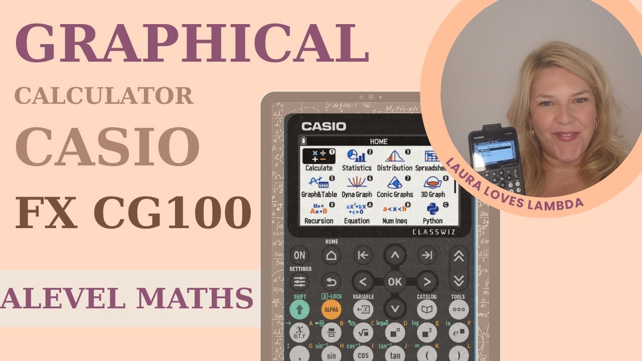 001 Casio (NEW!) Graphical Calculator fx CG 100 for Alevel maths - INITIAL THOUGHTS AND COMPARISONS