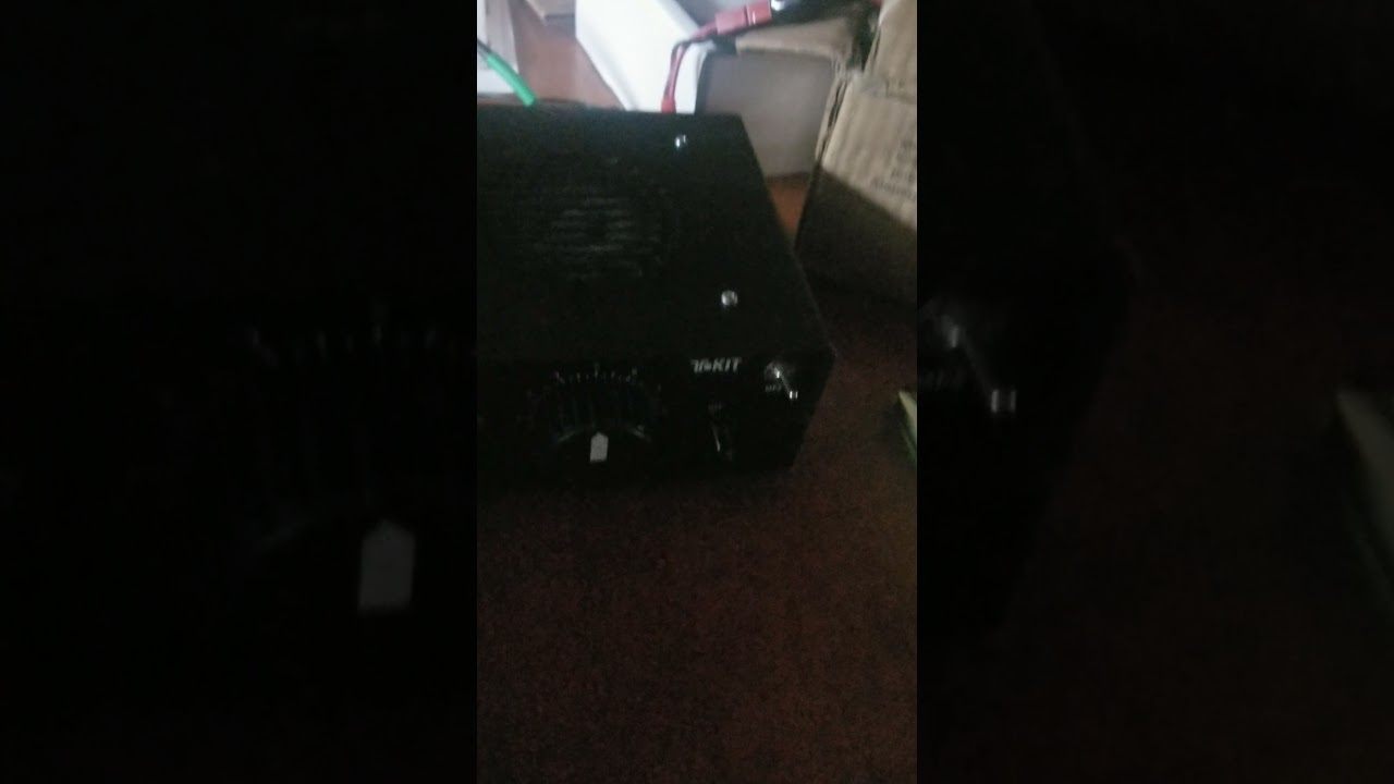TenTec 1340 QRP rig in action! ..with Jim, N6VN