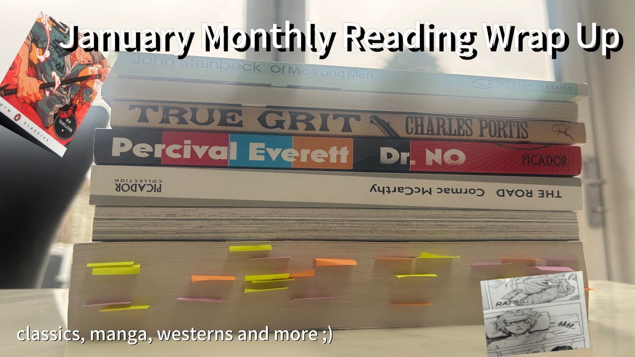 The 6 Books I Read in January | Monthly Reading Wrap-Up #booktube