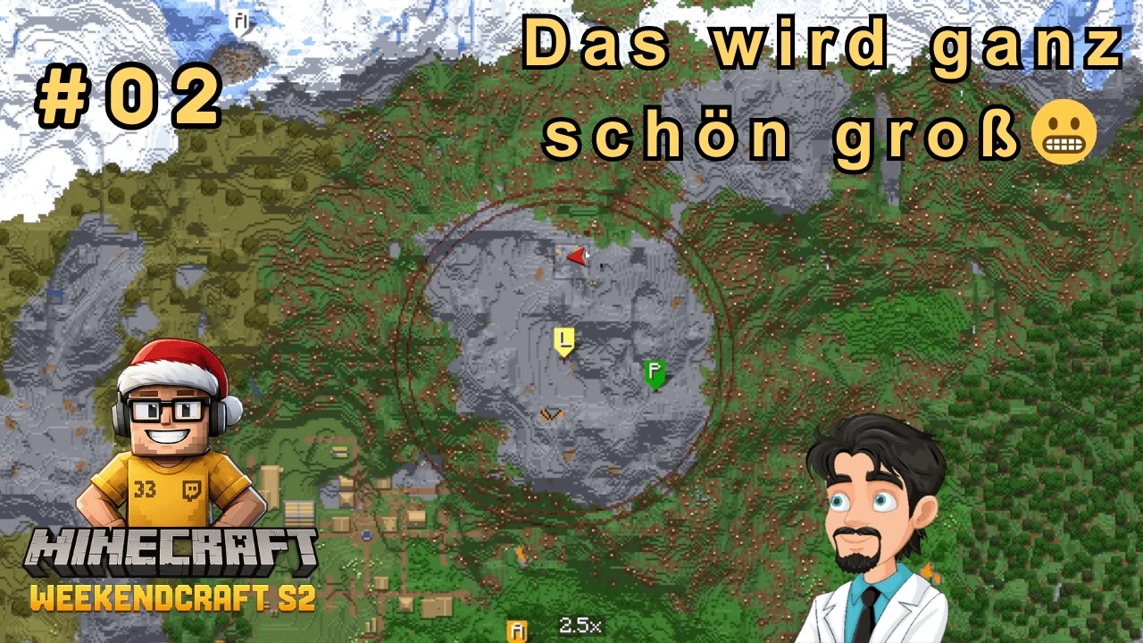 Netheraction und der erste Blick auf die Base! | WeekendCraft Staffel 2 #02
