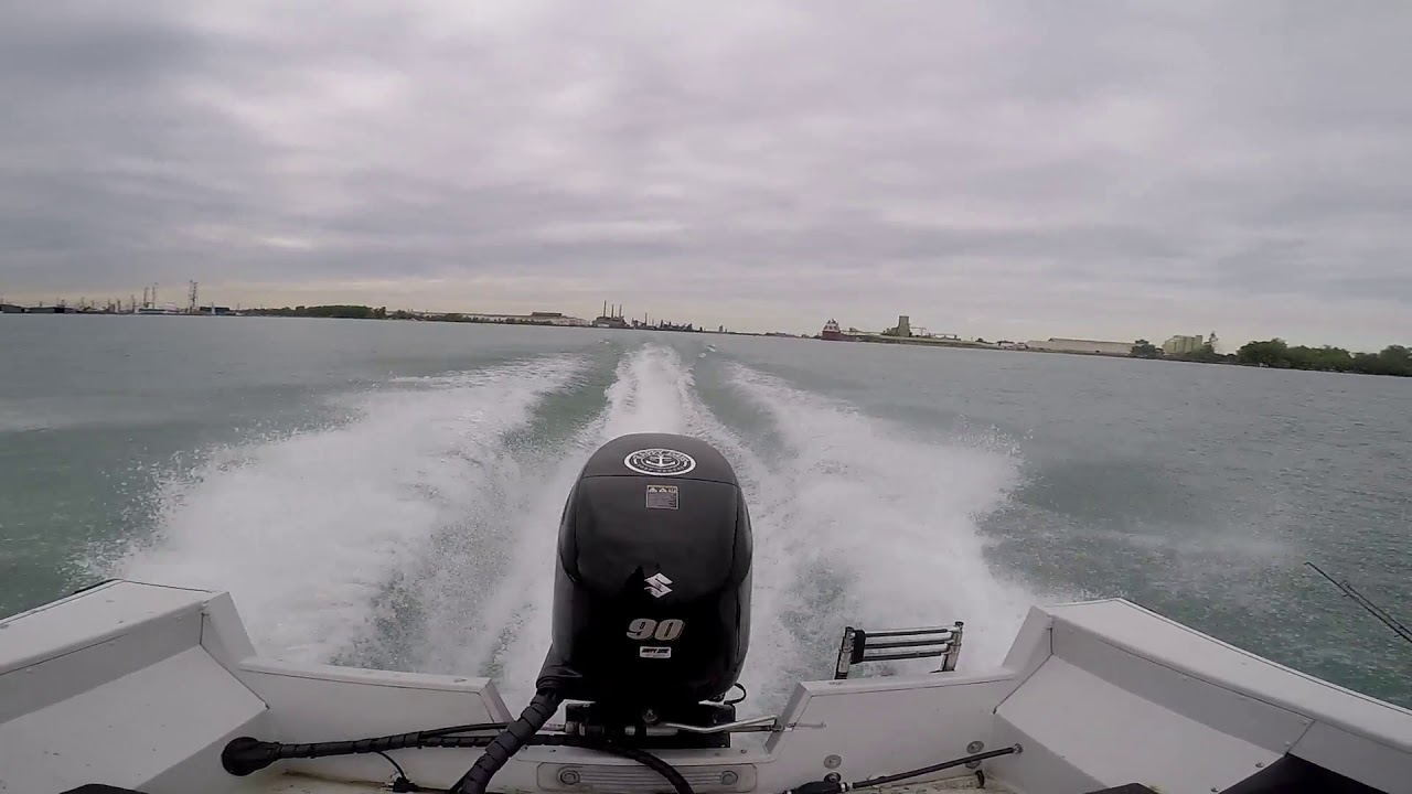 HOLE SHOT ON SUZUKI DF90 OUTBOARD